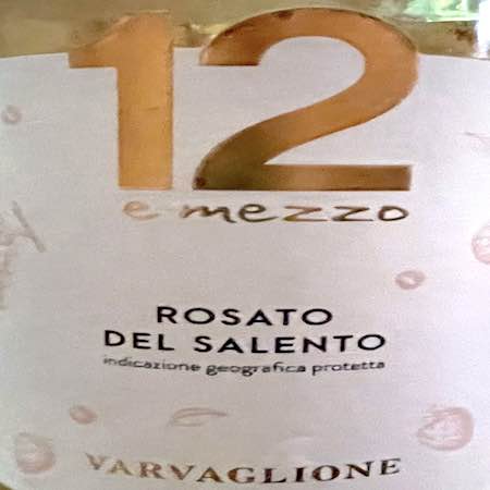 Il Vino del giorno: Rosato 12 e mezzo 2020 Il Vino del giorno: Rosato 12 e mezzo 2020