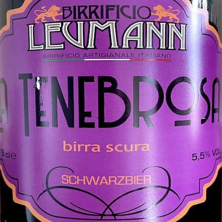 Oltre il Vino…la Birra: La Tenebrosa Oltre il Vino…la Birra: La Tenebrosa